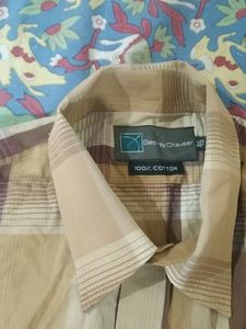 Checkered Formal Shirt [Brown Tone]