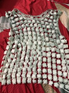 Cute White Crochet Top