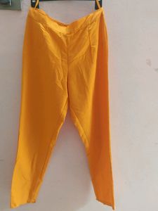 Yellow Kurta Set With Floral Print
