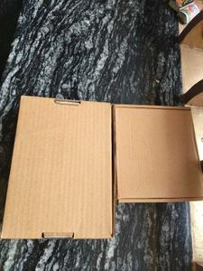 Two Cardboard Boxes