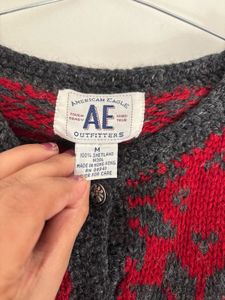 Vintage Patterned Cardigan