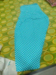 Blue And White Suit With Dupatta