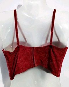 RED SEXY CORSET TOP FOR WOMEN
