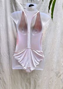 N. Pink Halter Bodysuit