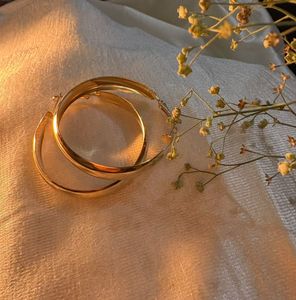Gold Hoop Earrings