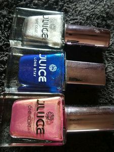 3 Set Of New Juice Nailpolish