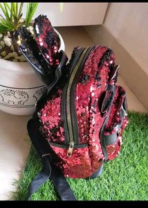 Red Sequin Mickey Ear Mini Backpacks Pack Of 1