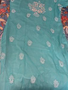 Elegant Pure Chickenkari Kurti