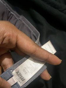 Lacy Grey Strapless Bra