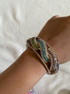 Colorful Crystal Bangle