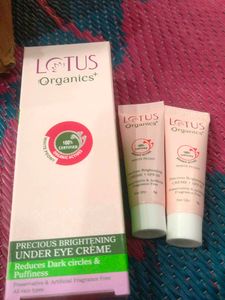 Lotus Organics Under Eye Cream