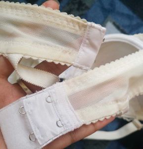 White Lace Bra