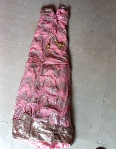 Beautiful Peach Pink Lahenga