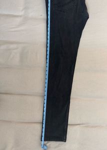 Black Wash Denim Jeans