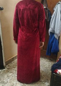 Maroon Colour Abaya Full Hight