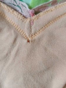 Peach Lace Trim Cami Top