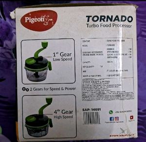 Pigeon Turbo Food Processor (Manual) New