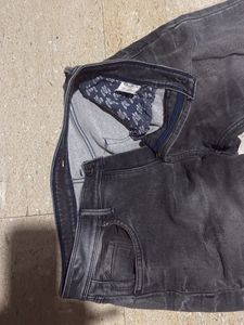 Stylish Dark Gray Denim Jeans