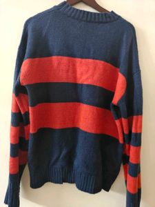 preloved Striped Knit Sweater