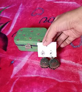 Traditional Green Earings 🆕