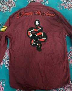 Stylish Maroon Shirt