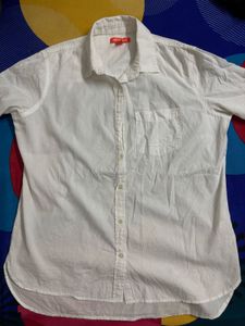 Long white shirt