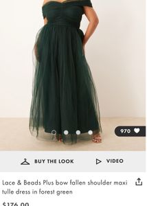 Off  Shoulder Tulle Maxi Dress