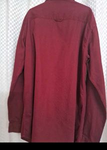 Maroon Casual Shirt