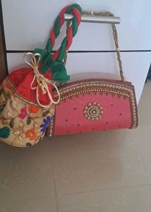 Bridal Clutch &amp; potli bag
