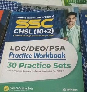Set Of 6 Competitive Exam Books