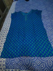 Women Summer Cotton Avaasa Brand Kurta Large