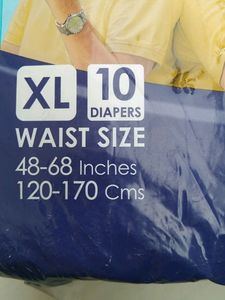 Adult Diaper 10 Pieces XL
