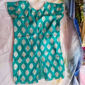 Teal Ethnic Kurta