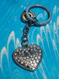Heart 'Friend' Keychain