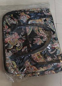 Big Size Embroidered Handbag New With Tag