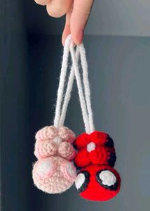 2 Spider Man Crochet Charm