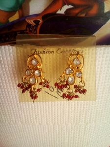 Nose Pin Earrings And Starts 4 Pc