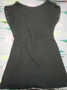 Casual Black Mini Dress
