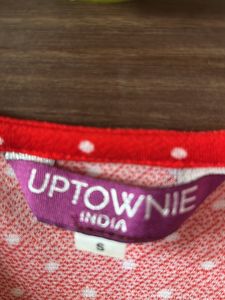 Red Polka Dot Top