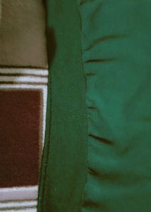 Emerald Green Bow Embellished Top