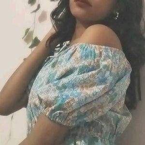 Floral Off-Shoulder Dress