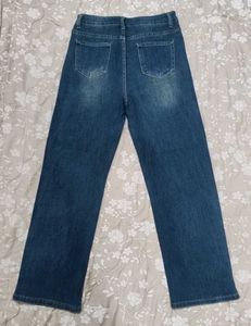 Wide Leg Denim Jeans