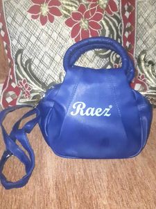 Raez Blue Handbag