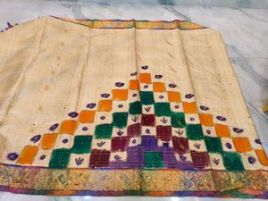 Vintage Indian Sari Fabric