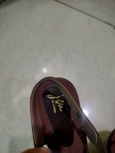 Elegant Brown Heeled Sandals