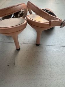 Charles &amp; Keith Blush Heels Embellished