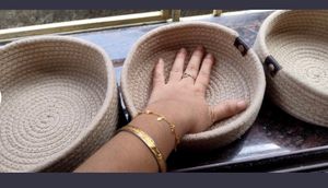Mini Rope Storage Handwoven Jute
