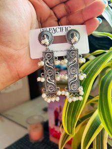 German Silver Earrings