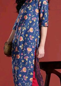 Anouk Floral Print Kurta