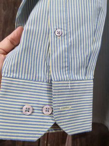 Formal Striped Peter England Shirt